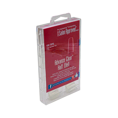 Advance Clear® Cut Out / Half Well Nail Tips