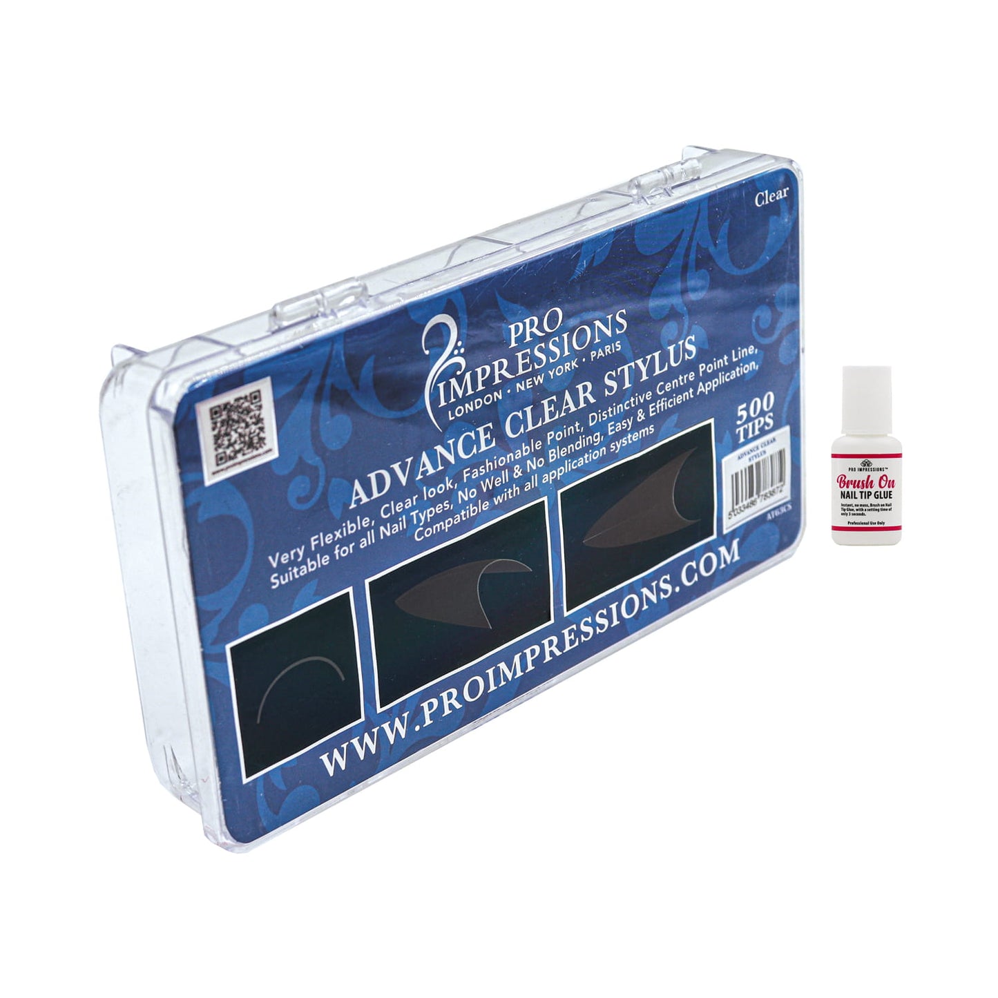 Advance Clear® Stylus Nail Tips
