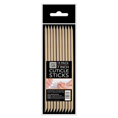 Cuticle Sticks (Orange Wood, Manicure Pedicure)