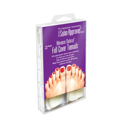 Advance Natural® Full Cover Press On Toenails