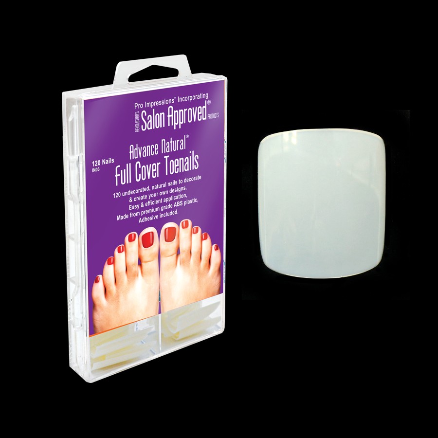 Advance Natural® Full Cover Press On Toenails