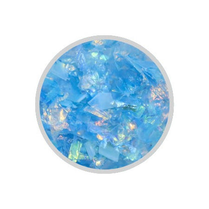 Iridescent Ice Blue Flakes - 1g