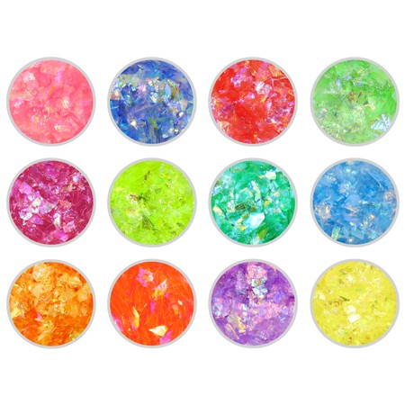 Iridescent Flakes 12 Pack - 1g