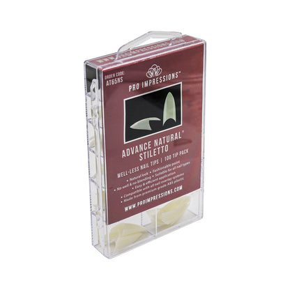 Advance Natural® Stiletto Nail Tips (AKA Almond)
