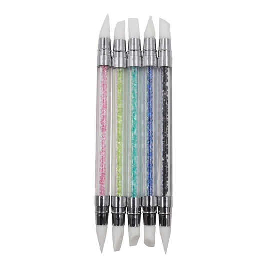 Silicone Nail Art Tools - 5 Pack