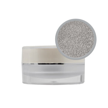 Silver Glitter Coloured Acrylic Powder -10g