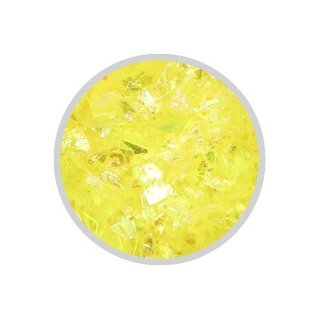 Iridescent Yellow Flakes - 1g